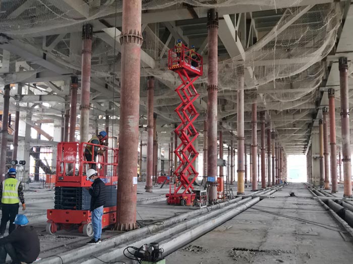乐动手机站·官方版在线高空作业车为北京冬奥会项目建设加速